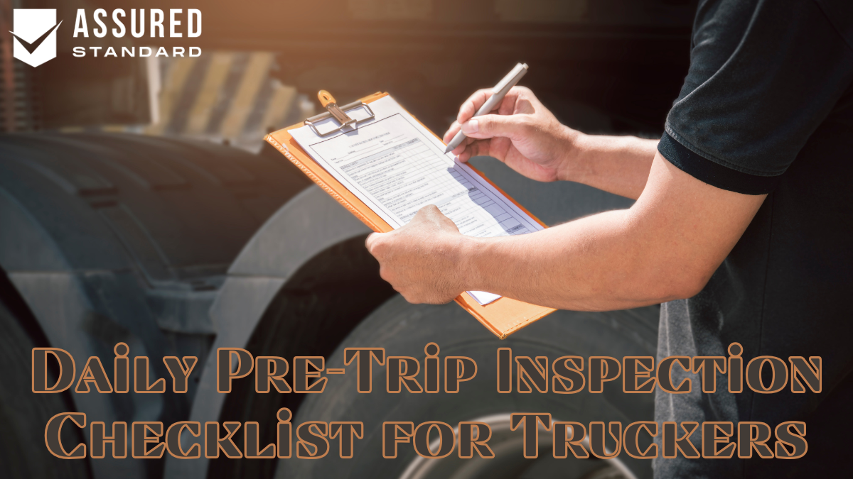 Daily Pre-Trip Inspection Checklist for Truckers