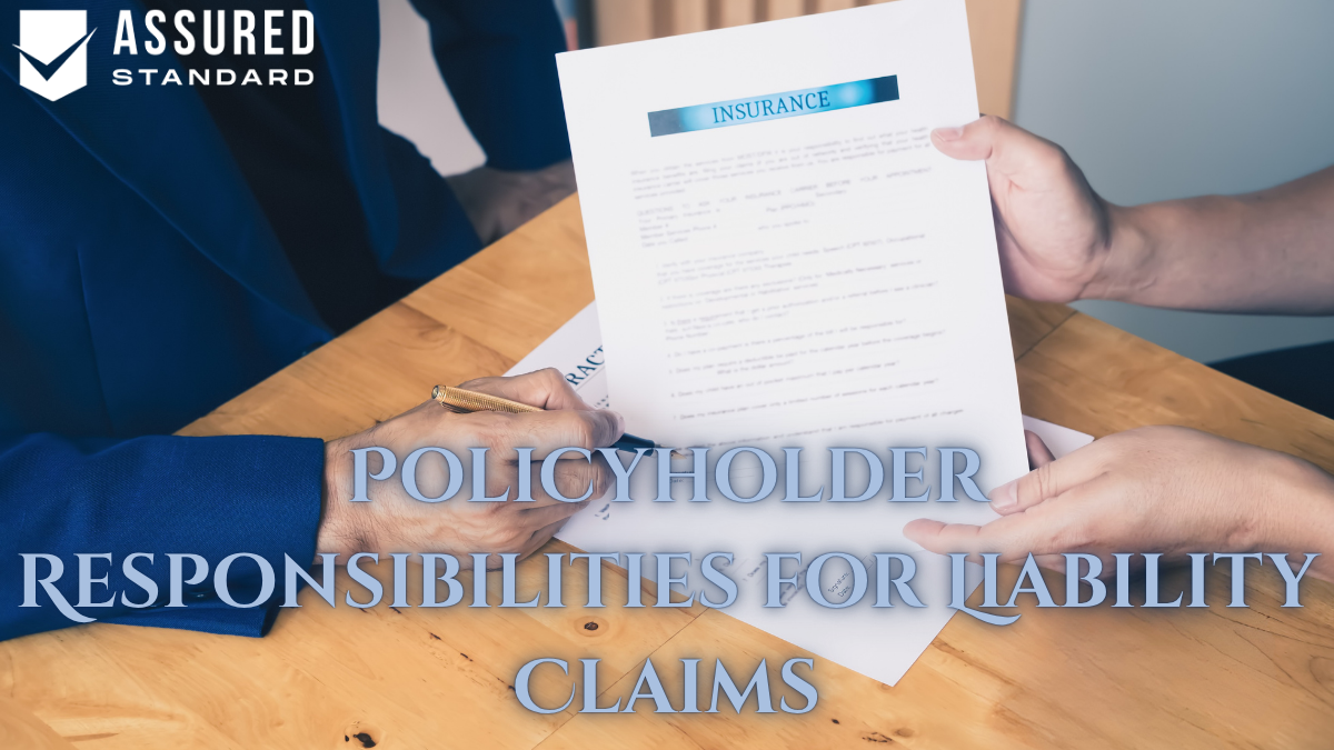 Policyholder Responsibilities for Liability Claims