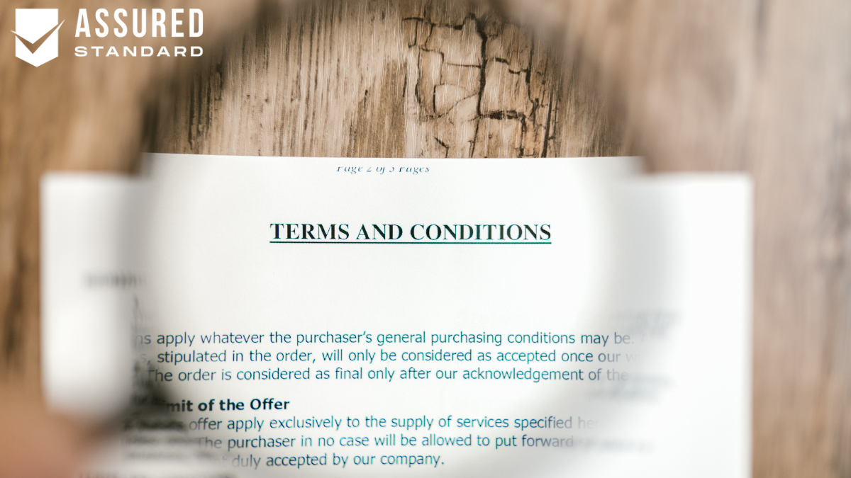 Reviewing Policy Terms and Conditions